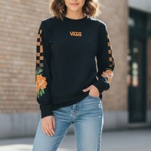 Vans Women's Black Long sleeve - Medium